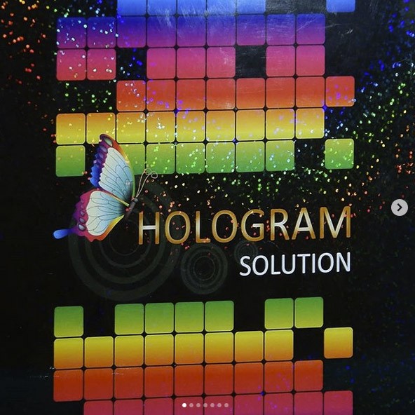 Hologrammes disponibles en stock